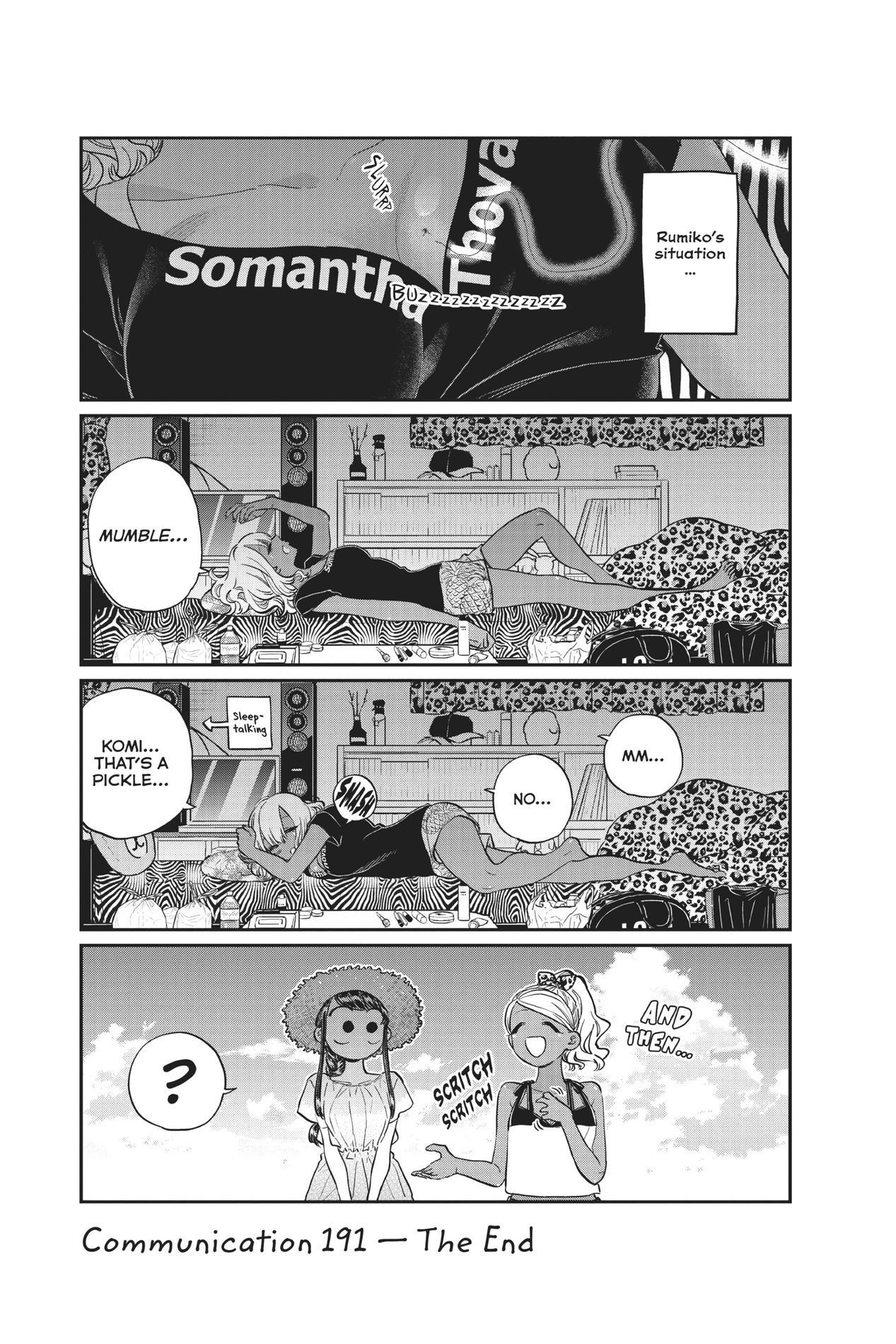 Komi Can’t Communicate, Chapter 191 image 9